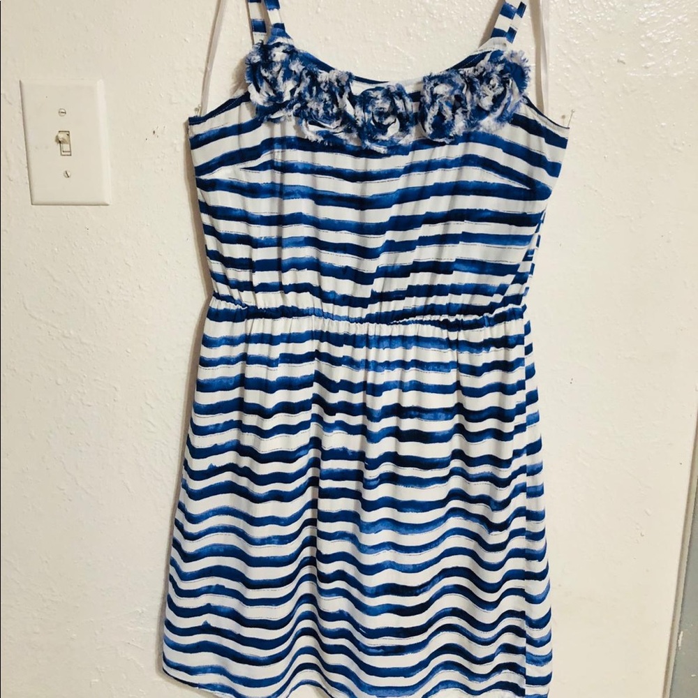 Ann Taylor loft striped dress